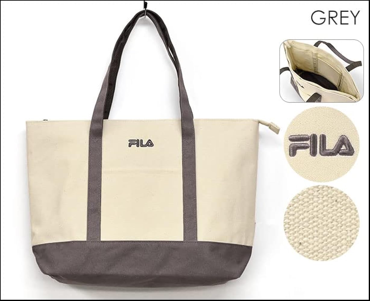 Amazon.co.jp: FILA フィラ キャンバス トートバッグ トート